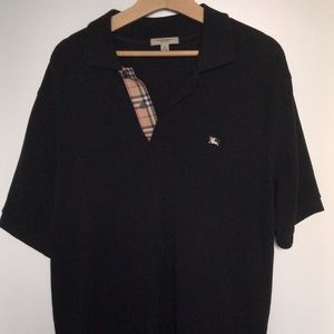 Burberry Vintage Black Polo